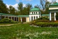 Building of new colonnade in Frantiskovy Lazne Royalty Free Stock Photo