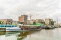 Building of new houses in the newly developed area IJburg just outside Amsterdam Royalty Free Stock Photo