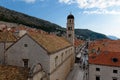 Building next to Maint Street in Dubrovnik Royalty Free Stock Photo