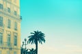 Building in Nice, France. Royalty Free Stock Photo