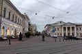 The building of the Nobility Assembly the House of Culture named after YM Sverdlov on Bolshaya Pokrovskaya street in Nizhny Novg