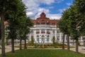 Building oif Alzbetiny lazne, Karlovy Vary Royalty Free Stock Photo