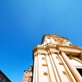 building old architecture in italy europe milan religion a Royalty Free Stock Photo