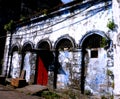 Building and old stonework in Myanmar (Burma) Royalty Free Stock Photo