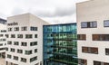 Building of the Pandora jewelry company. Modern office building in an expensive area of Copenhagen, Denmark. Royalty Free Stock Photo