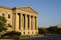 A Building at the Philadelphia Museum of Art at the Golden Hour