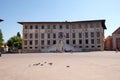 Building of Pisa Superiore University on Piazza dei Cavalieri Palazzo della Carovana in Pisa Royalty Free Stock Photo