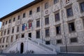 Building of Pisa Superiore University on Piazza dei Cavalieri Palazzo della Carovana in Pisa Royalty Free Stock Photo