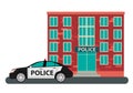 Building police and the car