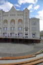 The building of the Polytechnic Museum. Moscow, Russia