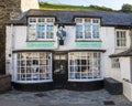 Building in Port Isaac, Cornwall, UK Royalty Free Stock Photo