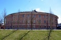 Building of prison in New Holland Island