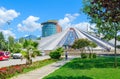 Building Pyramid former museum of communist dictator Enver Hoxha, Tirana, Albania