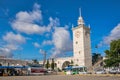 The building of the railway station in Simferopol in the Crimea