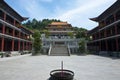 Building in Red Snail Temple Royalty Free Stock Photo