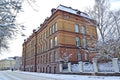 The building of the regional obstetric and gynecological hospital the former city hospital for the poor, 1870s. Kaliningrad