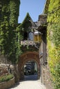 Building of the Reichsburg Castle in the city of Cochem in the Mosel region of Germany Royalty Free Stock Photo