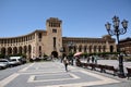 Building on republic square in Yerevan