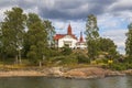 The building Restaurant Saaristo Royalty Free Stock Photo