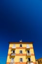 Building in Rio nell`Elba, Tuscany, Italy