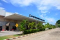 Building and road at front of Trang Airport