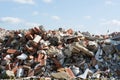 Building rubble Royalty Free Stock Photo