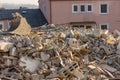 Building rubble Royalty Free Stock Photo