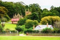 Building ruins at Port Arthur, Tasmania which was once a penal s Royalty Free Stock Photo