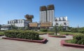 The building of the Russian Academy of Sciences. Royalty Free Stock Photo