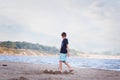 Building sandcastles Royalty Free Stock Photo