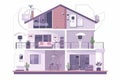Building Security systems control smart security alarms through protective mechanisms, integrating alarm management with home tech