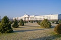 Building of senate and public garden