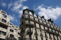 Building in 4 septembre street in Paris Royalty Free Stock Photo