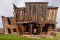 Building from the set of Gunsmoke leaning and ready to fall down from age