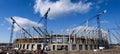 Building site of the Baltic Arena Royalty Free Stock Photo