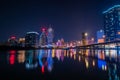 Building and the skyline of Macau Royalty Free Stock Photo