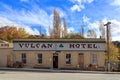 The historic Vulcan Hotel in St Bathans, New Zealand