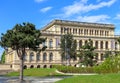 The building of the stock exchange in Kaliningrad Royalty Free Stock Photo