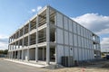 Building structure made from prefabrication system Royalty Free Stock Photo
