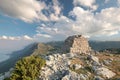 Peak in the Dinaric Mountains in Croatia Royalty Free Stock Photo