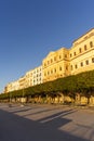 Building at sunset in Ortigia