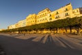 Building at sunset in Ortigia