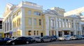 The building of the Sverdlovsk state children`s Philharmonic in Yekaterinburg on the main street on March 8