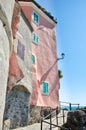 Building in Tellaro, Italy Royalty Free Stock Photo