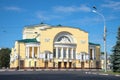 The building of the Theater named after Fedor Volkov on a sunny July day. Yaroslavl, Russia