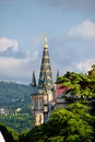 Building tower on the beach in Batumi Royalty Free Stock Photo