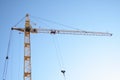 Building tower crane Royalty Free Stock Photo