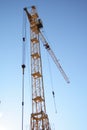 Building tower crane Royalty Free Stock Photo