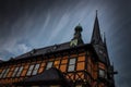 The building of town hall of Wernigerode, Germany Royalty Free Stock Photo