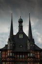 The building of town hall of Wernigerode, Germany Royalty Free Stock Photo